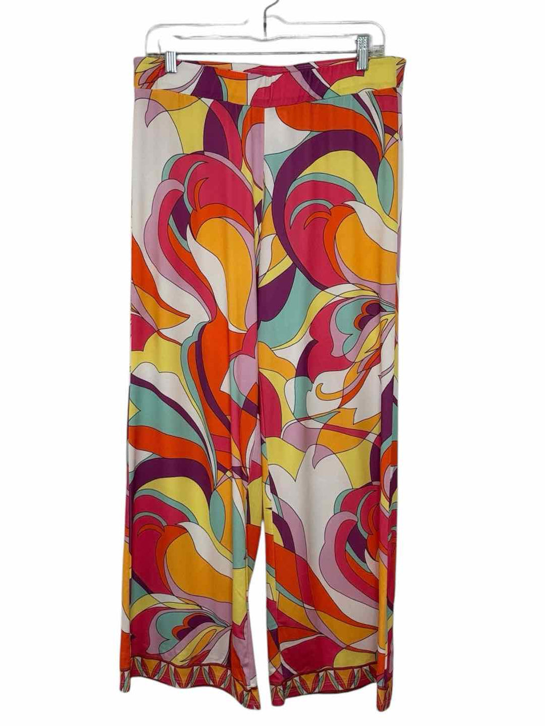 Boston Proper Size Medium Multi Pre-Owned Pants- Ladies