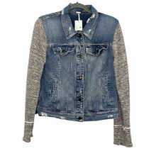 Load image into Gallery viewer, Free People Size Large Denim Pre-Owned Blazer/Indoor Jacket- Ladies

