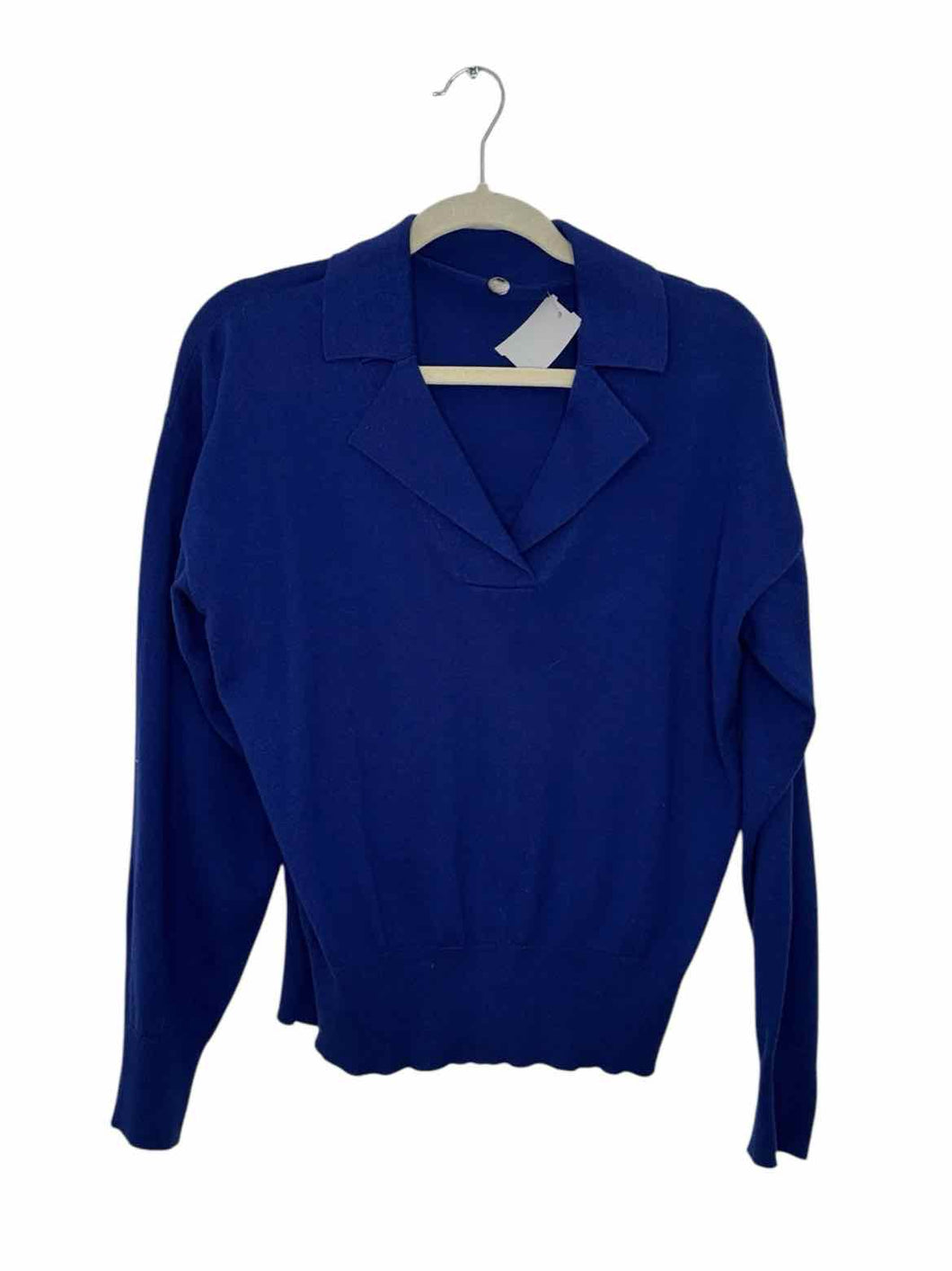 Margaret O'Leary Size Small Royal Blue Pre-Owned Sweater- Ladies