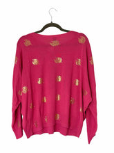 Load image into Gallery viewer, Nic &amp; Zoe Size XL Pink Print Pre-Owned Sweater- Ladies
