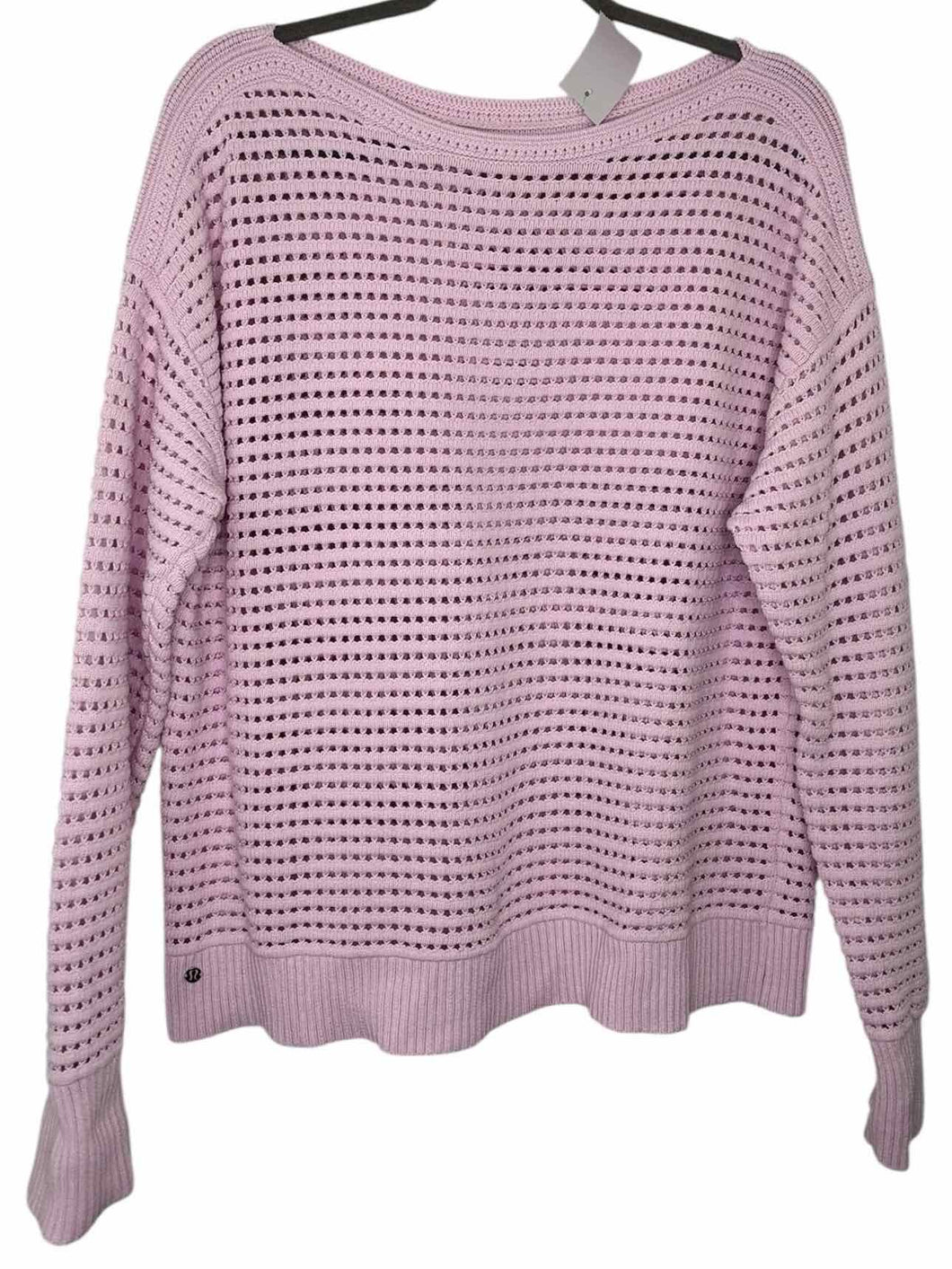 Lululemon Size Medium Pink Pre-Owned Sweater- Ladies