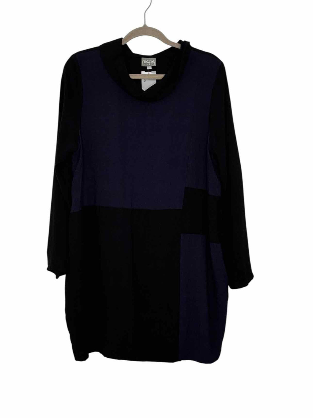 Niche Nilgun Derman Size Large Black Pre-Owned Dress- Ladies