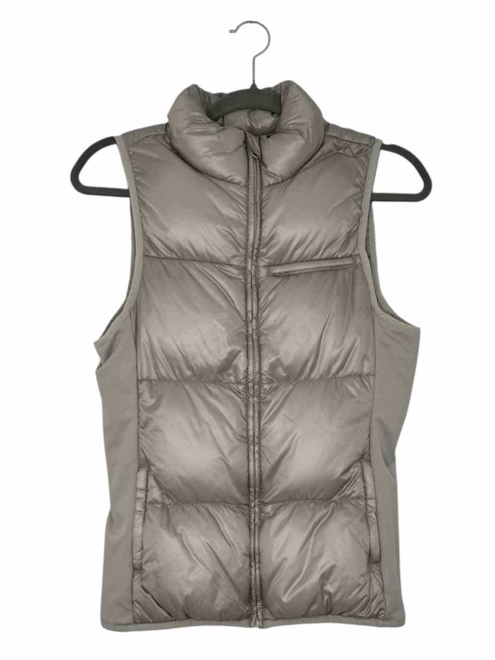 Fabletics Size Small Silver Pre-Owned Vest- Ladies
