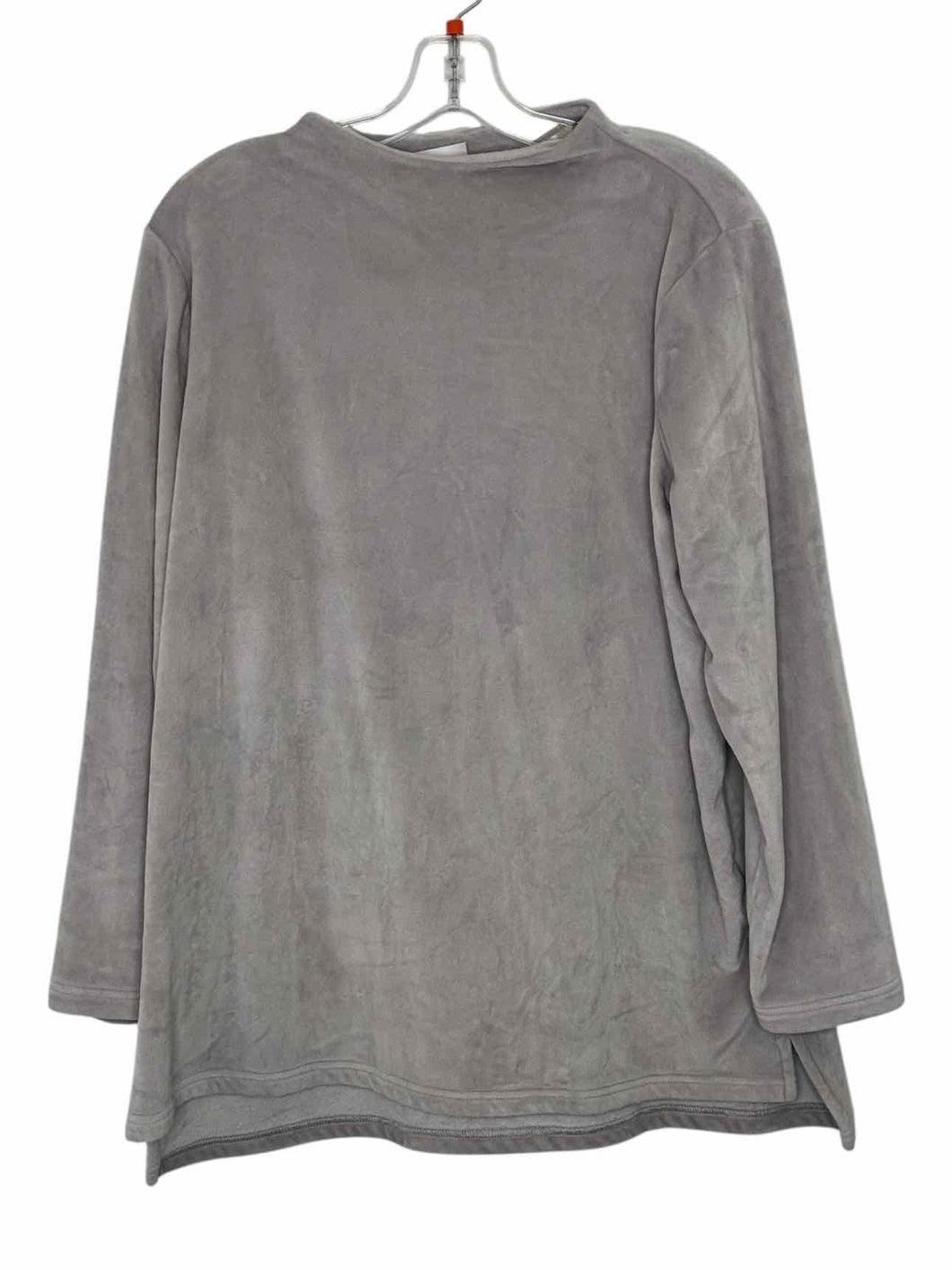 Lands End Size XLP Grey Pre-Owned Sweater- Ladies