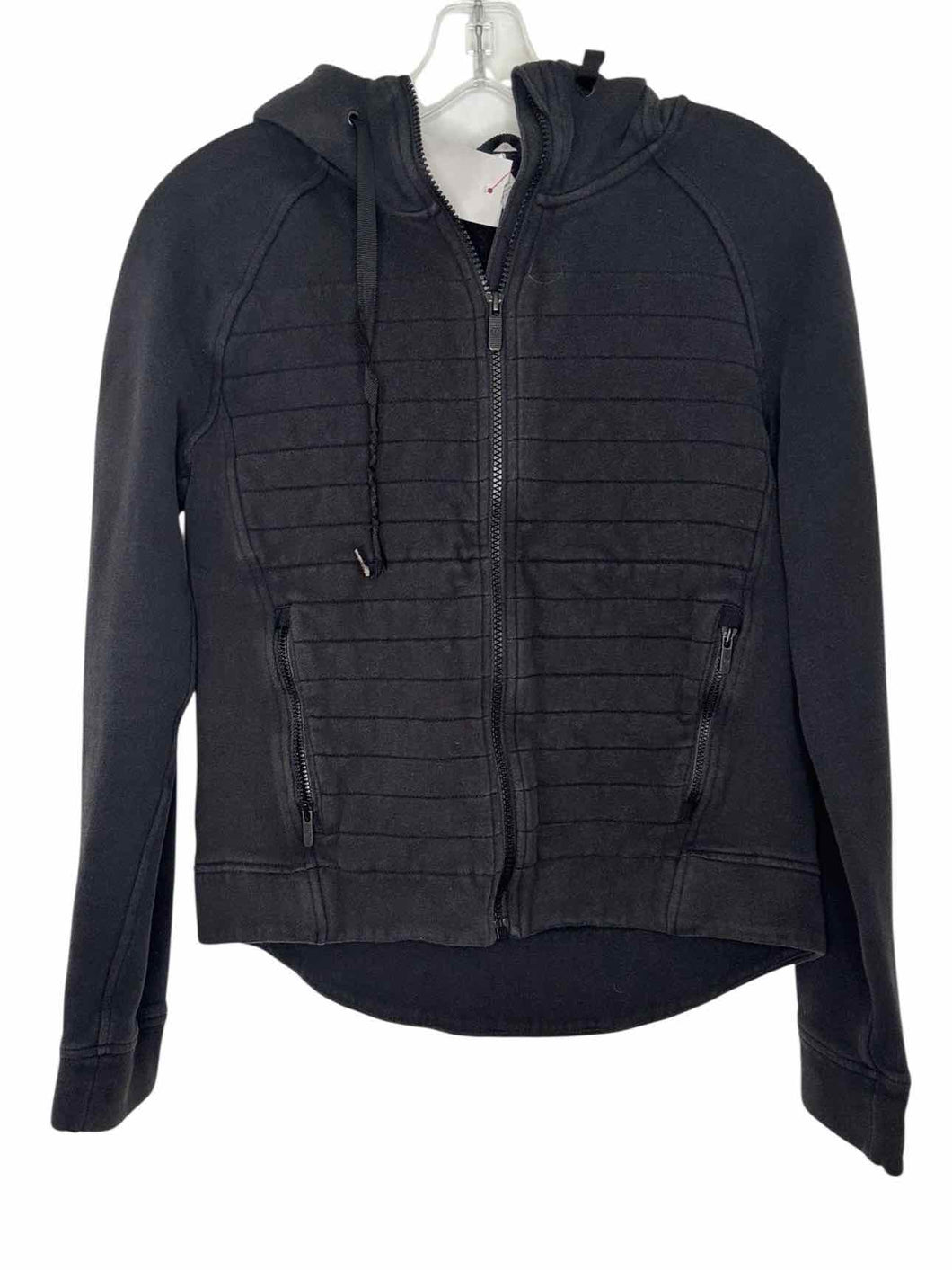 Lululemon Size 4 Black Pre-Owned Sweatshirt- Ladies