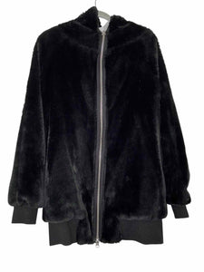 Free People Size Small Black Pre-Owned Coat- Ladies