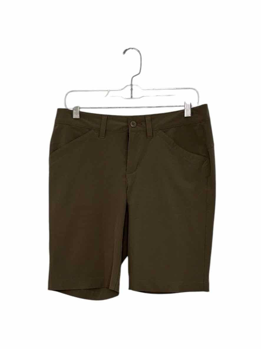 Eddie Bauer Size 6 Tan Pre-Owned Shorts- Ladies