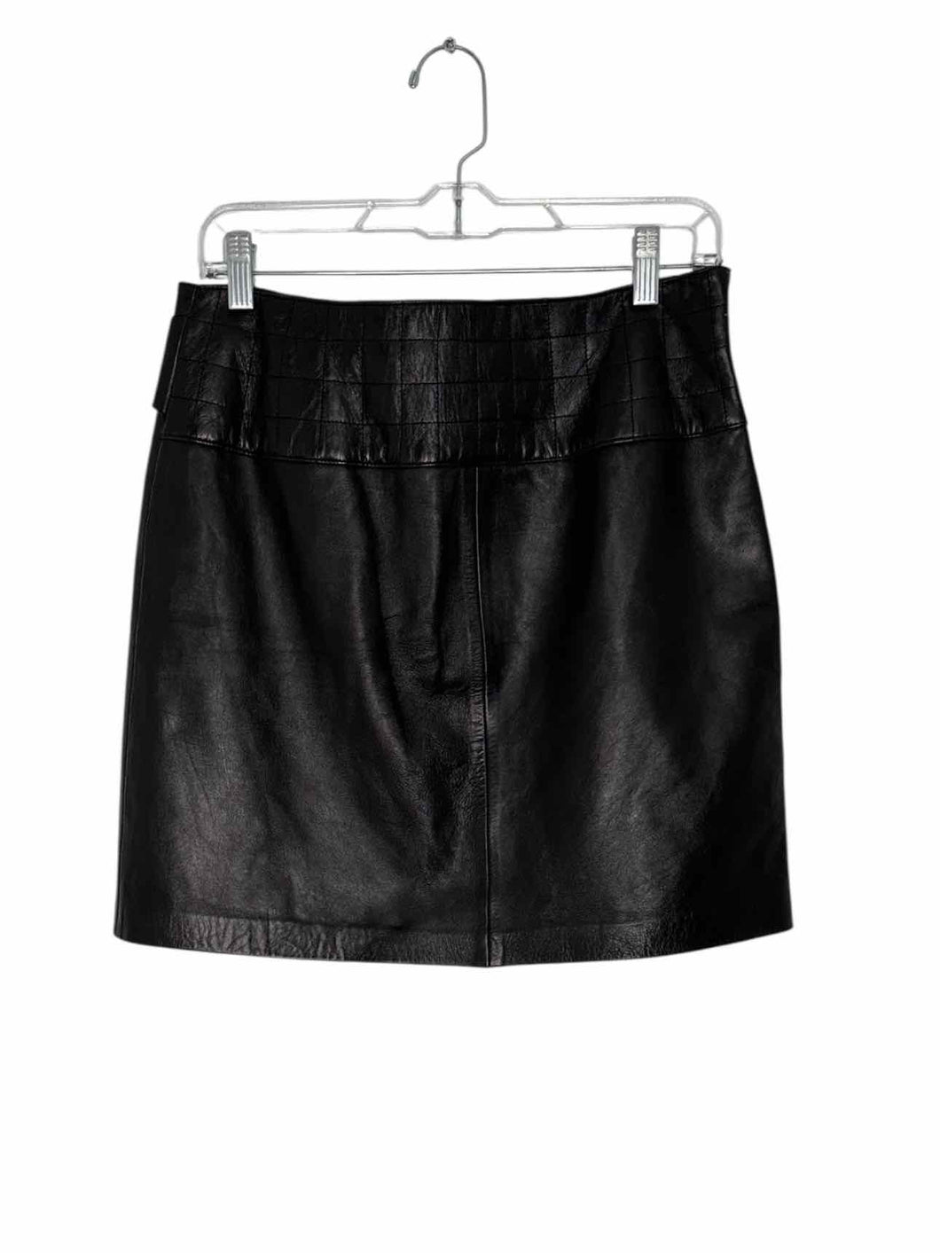 Cache Size 4 Black Pre-Owned Skirt- Ladies