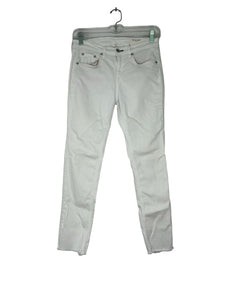 Rag & Bone Size 25 White Pre-Owned Jeans- Ladies
