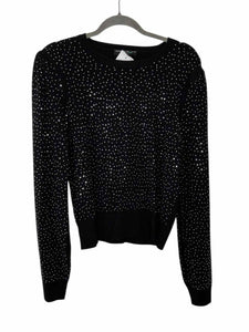 Generation Love Size X- Small Black Pre-Owned Sweater- Ladies
