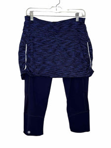 Athleta Size Large Navy Pre-Owned Leggings- Ladies