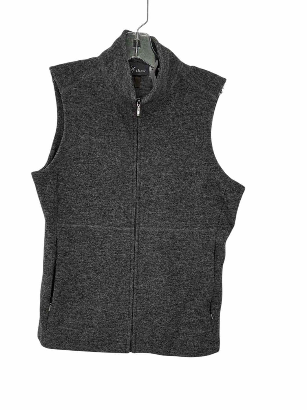 IBEX Size Medium Grey Pre-Owned Vest- Ladies