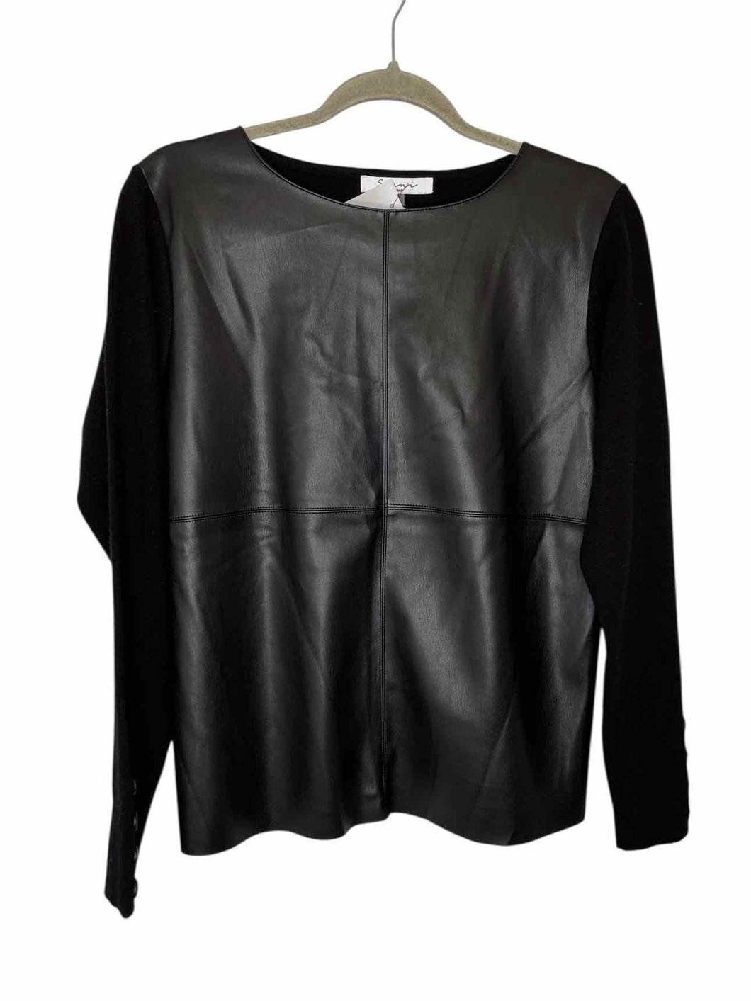 Sioni Size Medium Black Pre-Owned Sweater- Ladies
