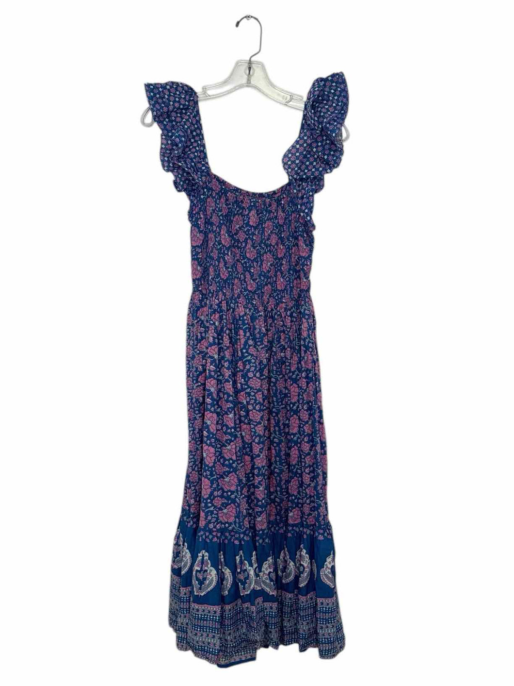 Mille Size Small Blue Print Pre-Owned Dress- Ladies