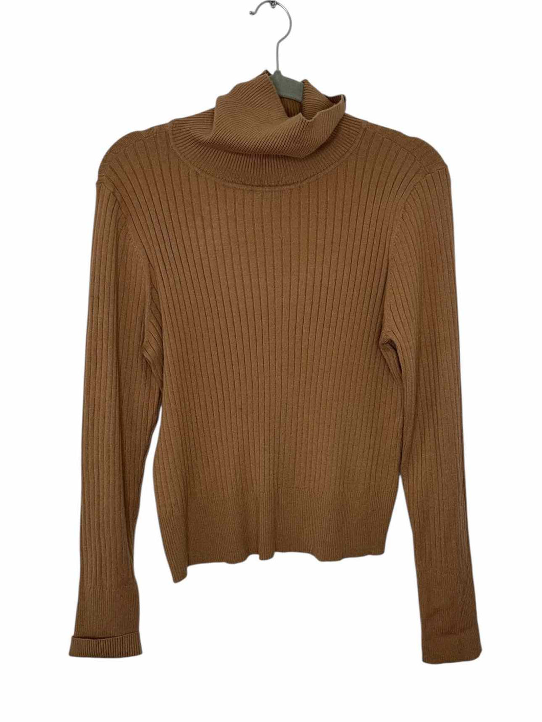 Cyrus Size Large Tan Pre-Owned Sweater- Ladies