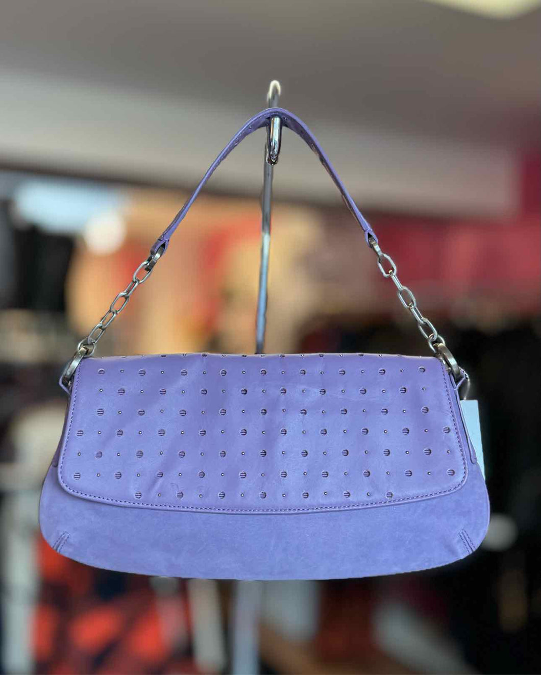 Ann Taylor Lavender Pre-Owned Purse- Ladies