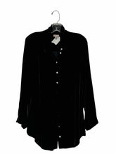 Load image into Gallery viewer, J Jill Size Large Black Pre-Owned Shirt- Ladies
