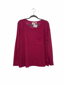 Maeve Size Medium Fuschia Pre-Owned Sweater- Ladies