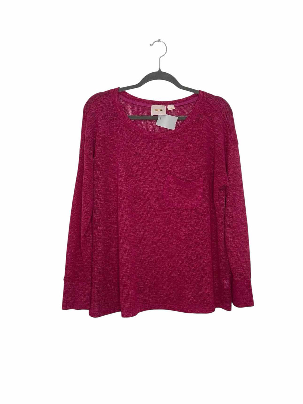 Maeve Size Medium Fuschia Pre-Owned Sweater- Ladies