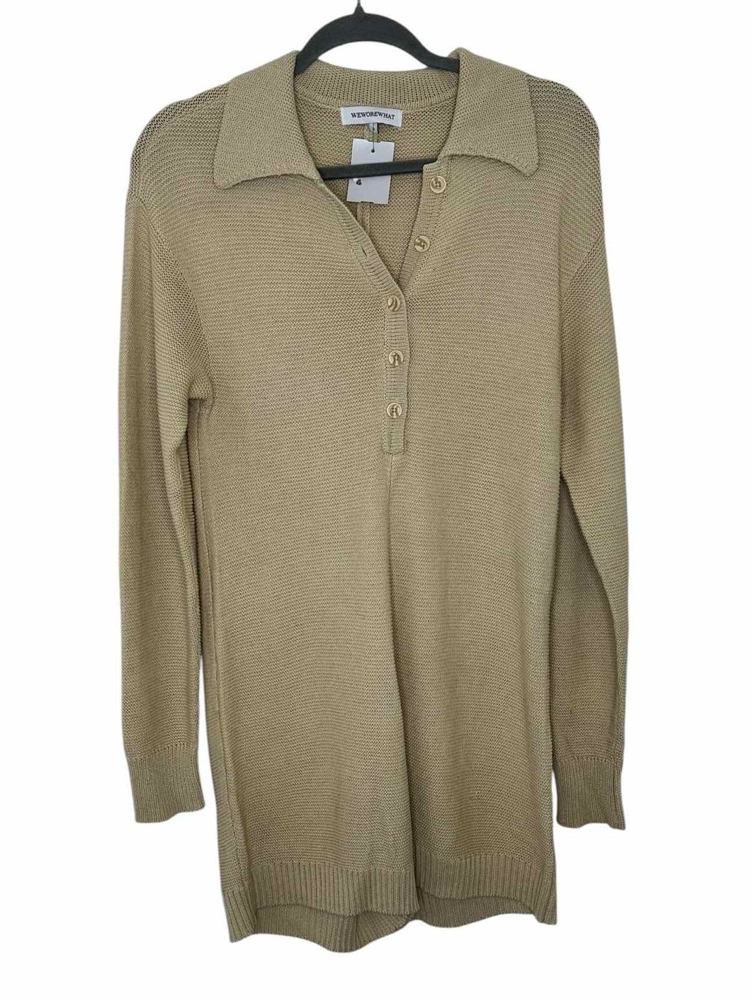 We Wore What Size Small Beige Pre-Owned Romper- Ladies