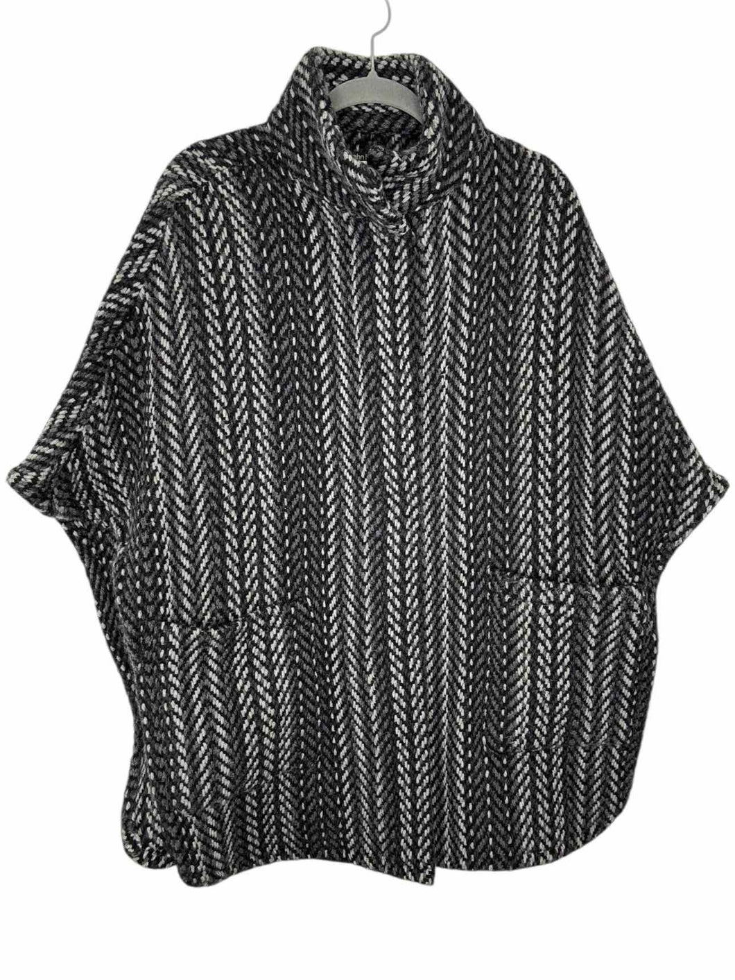 John Branigan Size One Size Grey Print Pre-Owned Blazer/Indoor Jacket- Ladies