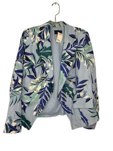G by Giuliana Size Small Blue Print Blazer/Indoor Jacket- Ladies