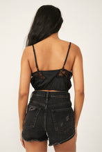 Load image into Gallery viewer, Free People Size X- Small Black Tank Top- Ladies
