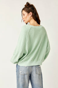 Free People Size X- Small Mint Pullover- Ladies