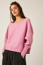Load image into Gallery viewer, Free People Size X- Small Pink Sweater- Ladies
