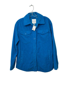 Avec Les Filles Size Small Blue Blazer/Indoor Jacket- Ladies