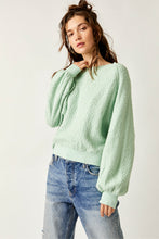 Load image into Gallery viewer, Free People Size X- Small Mint Pullover- Ladies
