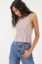 Load image into Gallery viewer, Free People Size X- Small Pink Print Tank Top- Ladies
