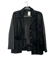 Made in Italy Size 10 Black Blazer/Indoor Jacket- Ladies