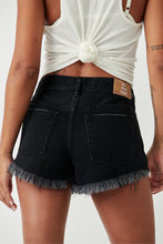 Load image into Gallery viewer, Free People Size 26 Black Shorts- Ladies
