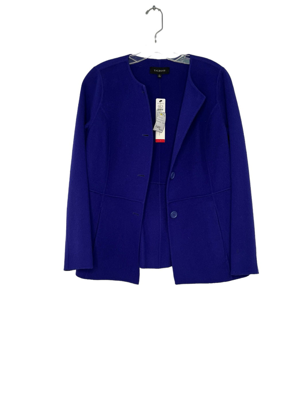 Talbots Size 2 Blue Jacket- Ladies