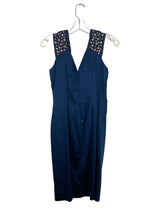 Load image into Gallery viewer, Maggy London Size 10 Navy Dress- Ladies
