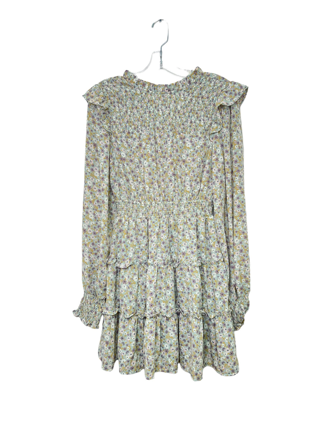 Size Small Blue Floral Dress- Ladies