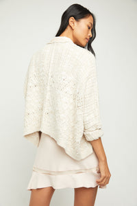 Free People Size X- Small Beige Sweater- Ladies